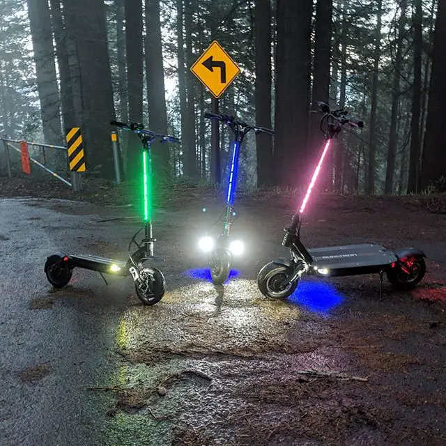Dualtron Thunder Lighting electric scooters
